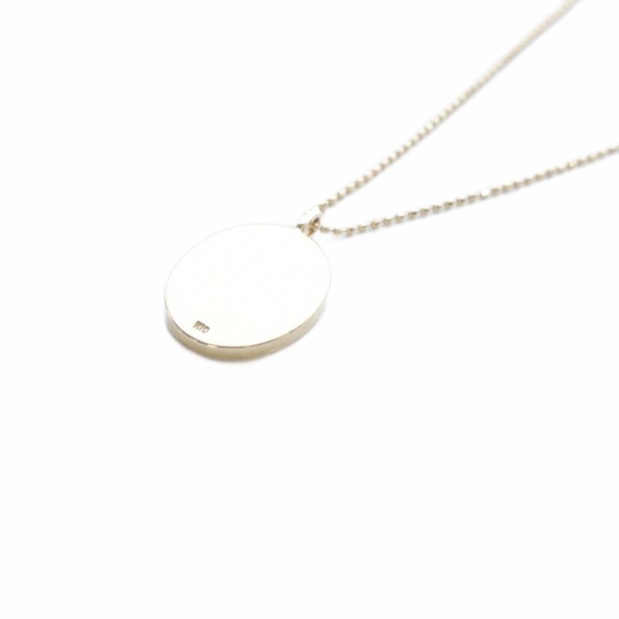 ケルシャンス Quellechance K10 イニシャル M ネックレス イエロー