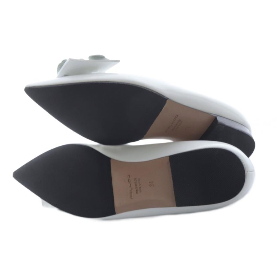 ペリーコ PELLICO ANIMA ガラスレザー パンプス ポインテッドトゥ 34