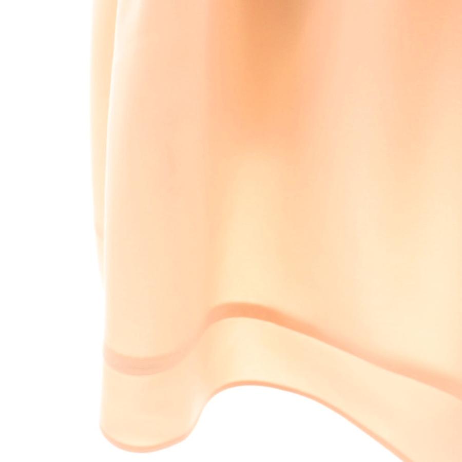 ヨーコチャン YOKO CHAN Vネックバックティアードブラウス  