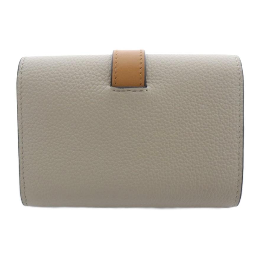 LOEWE ロエベ バーティカル ウォレット スモール 三つ折り財布 ロゴ  