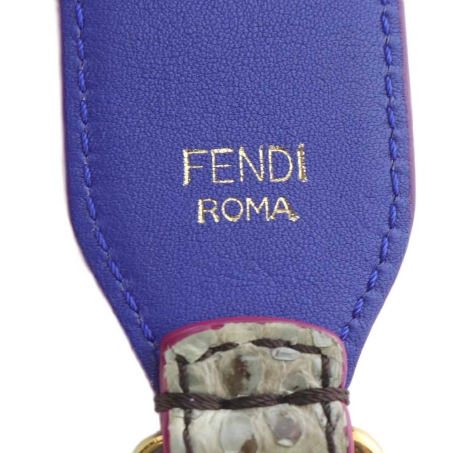 FENDI（フェンディ） ストラップユー ショルダーストラップ パイソン