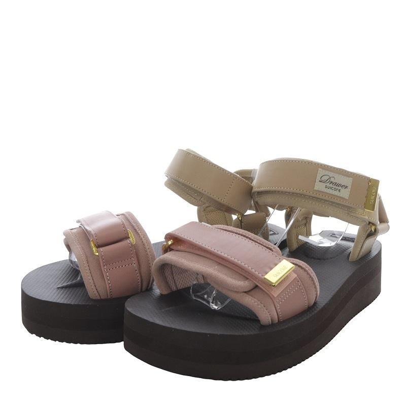未使用品 スイコック suicoke Drawer Platform スポーツサンダル 