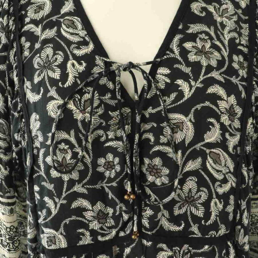 【美品】 フレームワーク 更紗プリントワンピース ロングワンピース ゆとり様美品✨フレームワーク 更紗プリントワンピース 花柄