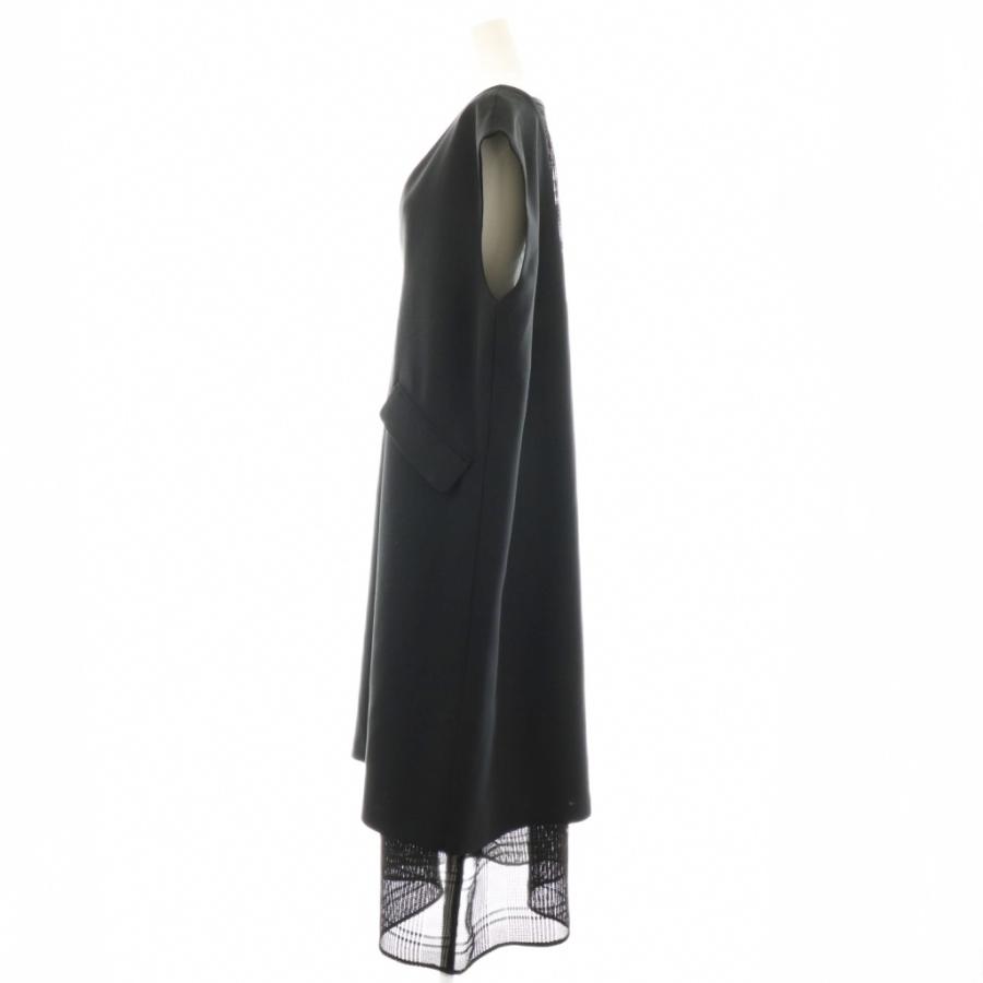 アドーア ADORE 25SS レノクロスチェックワンピース ノースリーブ V