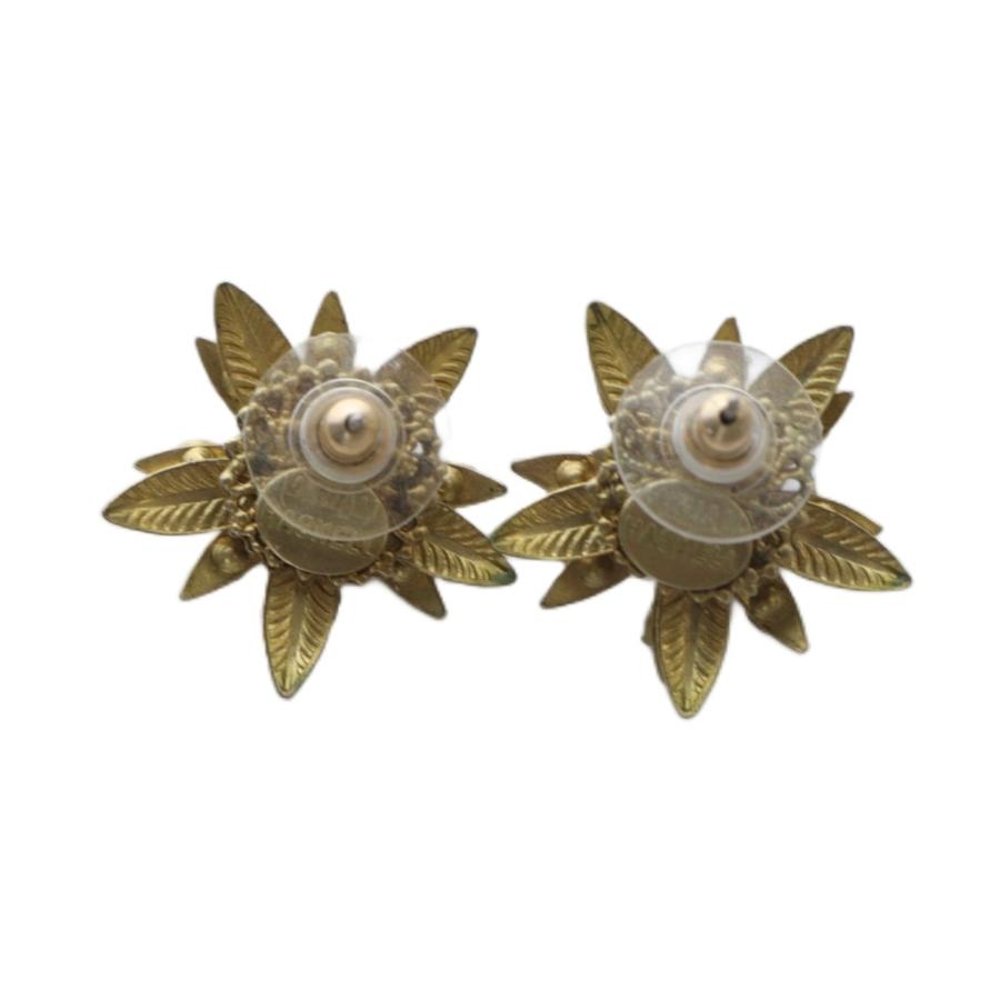 ミリアムハスケル フラワー ピアス パール ビーズ ゴールド ミリアムハスケル MIRIAM HASKELL ミニパールモチーフ フラワーピアス