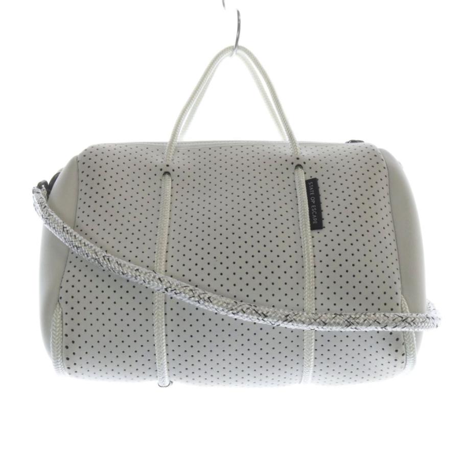 STATE OF ESCAPE プリクエル S ハンドバッグ 2way グレー