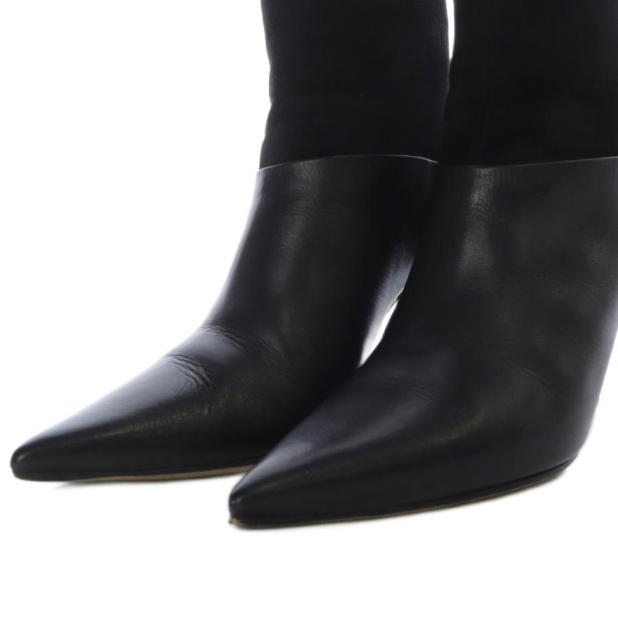 極美品★ JIMMY CHOO ジミーチュウ ショートブーツ ピンヒール 黒 楽天市場】22cm 23cm のみ ジミーチュウ ブーツ ブーティ ショート