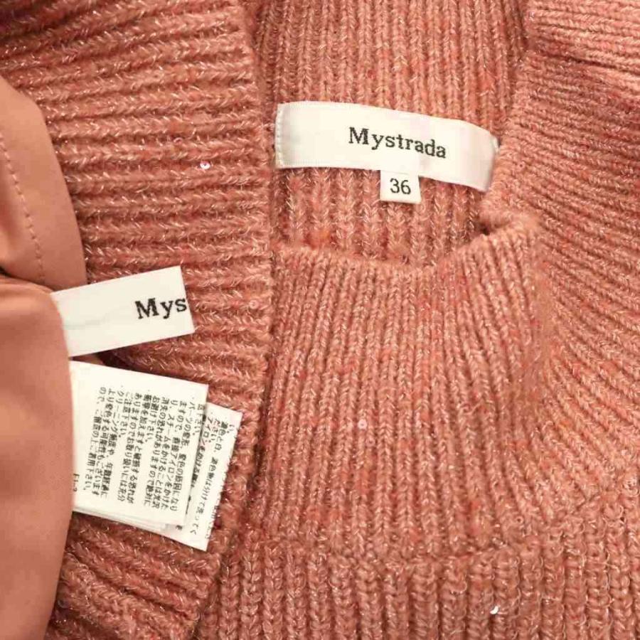 マイストラーダ Mystrada 24AW スパンコールハイネックニット