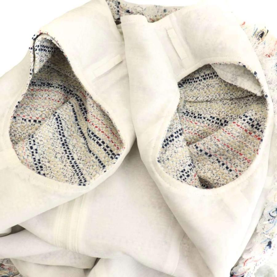 Rene（ルネ） Rene TISSUE ツイード ノースリーブ ワンピース 膝丈 38