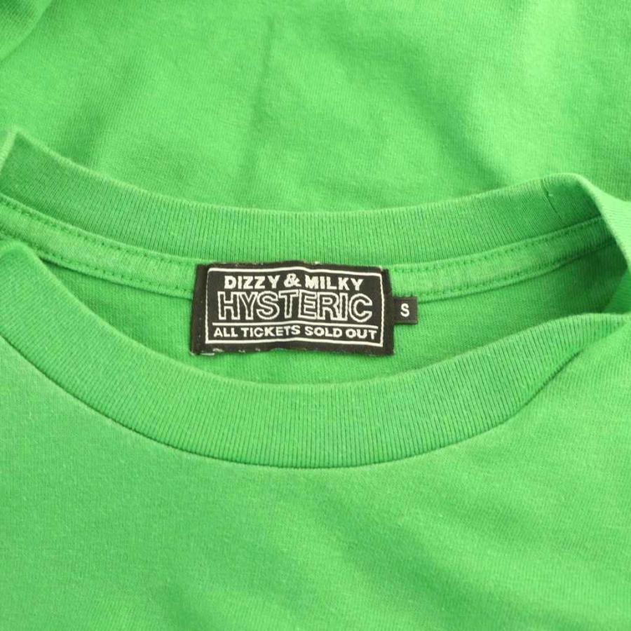 ヒステリックグラマー Tシャツ 長袖 グリーン ヒスガール プリント L ヒステリックグラマー Tシャツ 長袖 グリーン ヒスガール プリント L