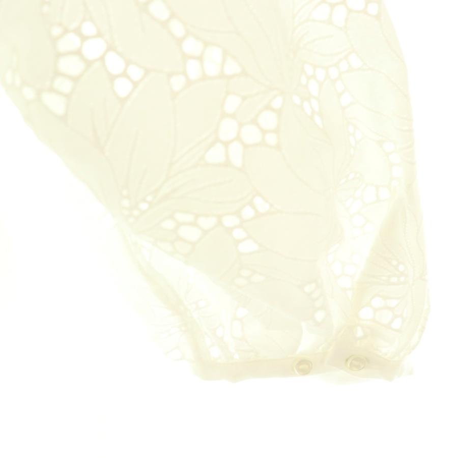 未使用品 ティッカ TICCA 25SS フラワーレースパフスリーブワンピース