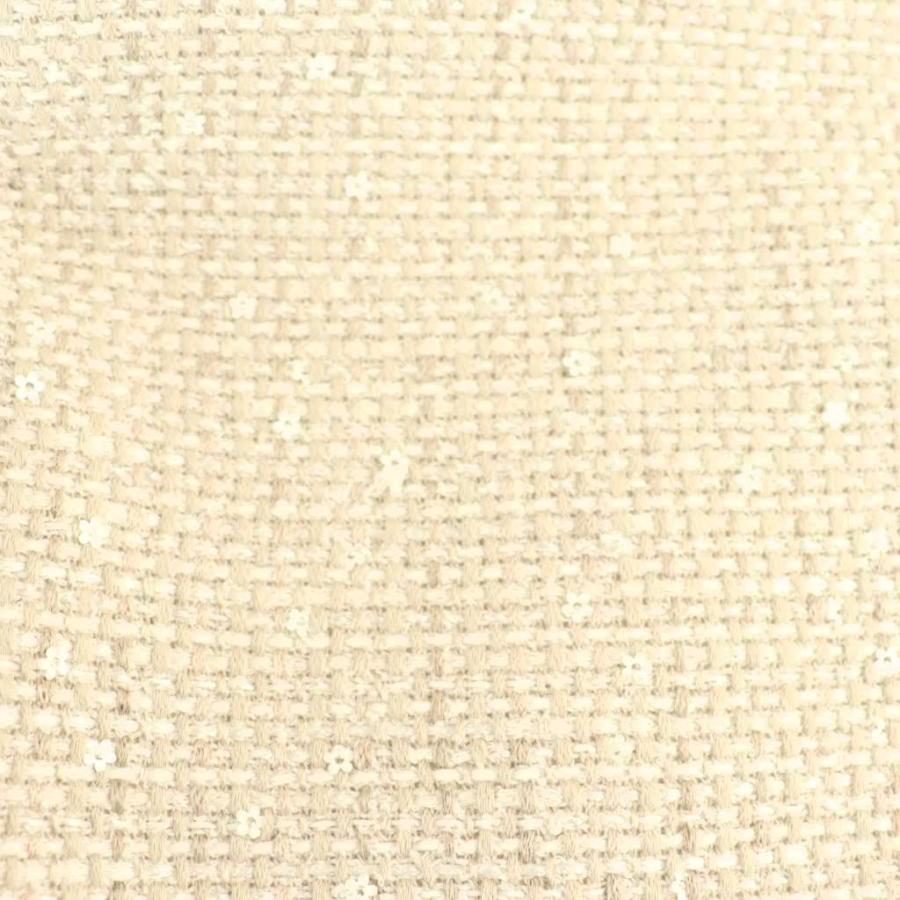 エブール ebure 24SS ツイード スカート タイト ロング 36 グレージュ  