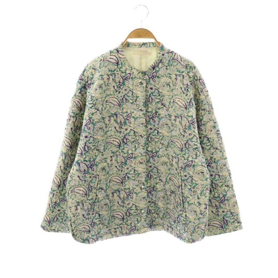 ヌキテパ NE QUITTEZ PAS! キルティングジャケット ノーカラー