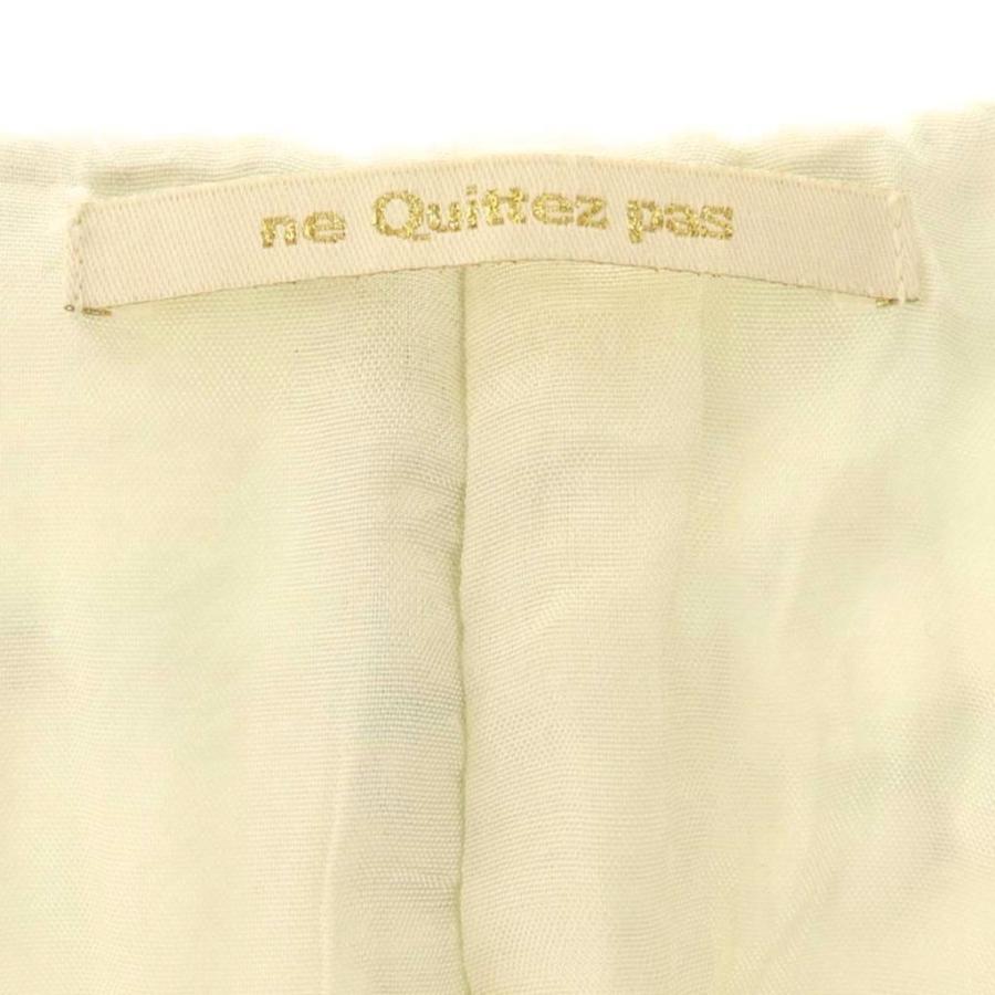 ヌキテパ NE QUITTEZ PAS! キルティングジャケット ノーカラー