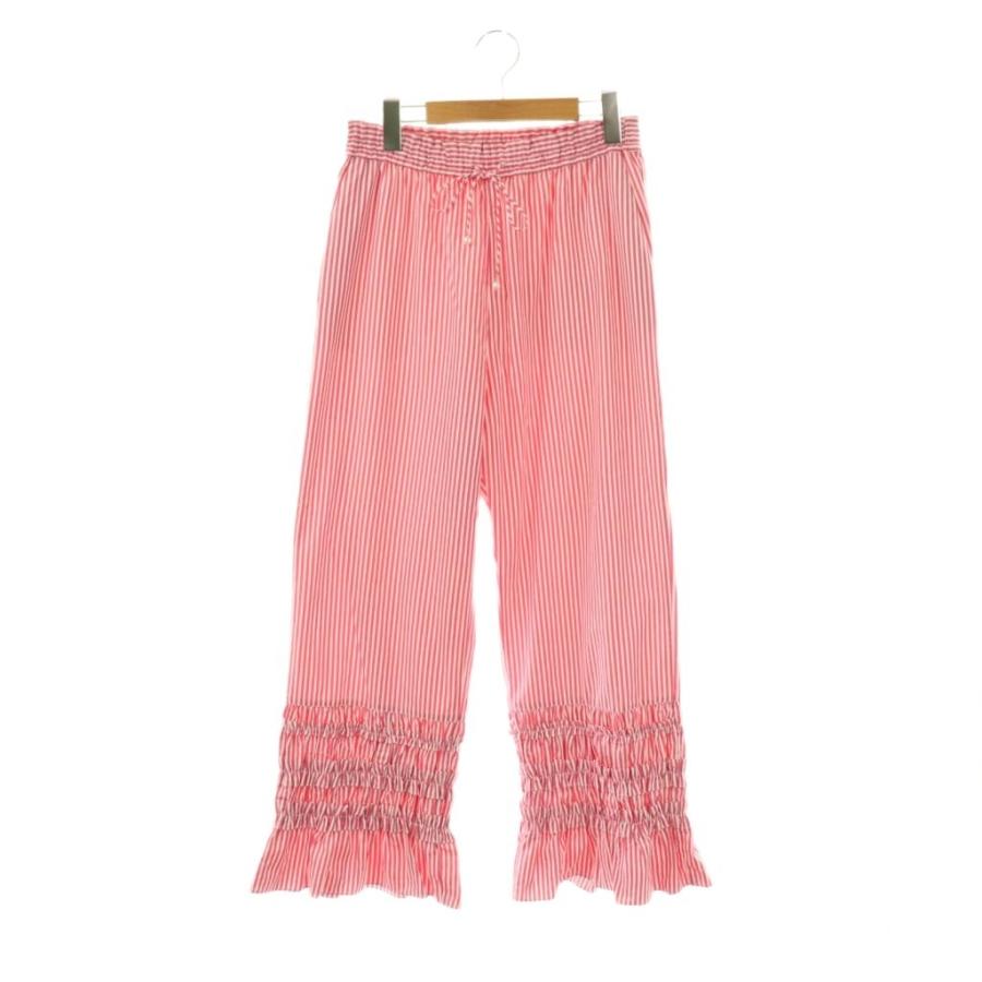 ヌキテパ NE QUITTEZ PAS! 24SS Cotton Poplin Frill Pants パンツ
