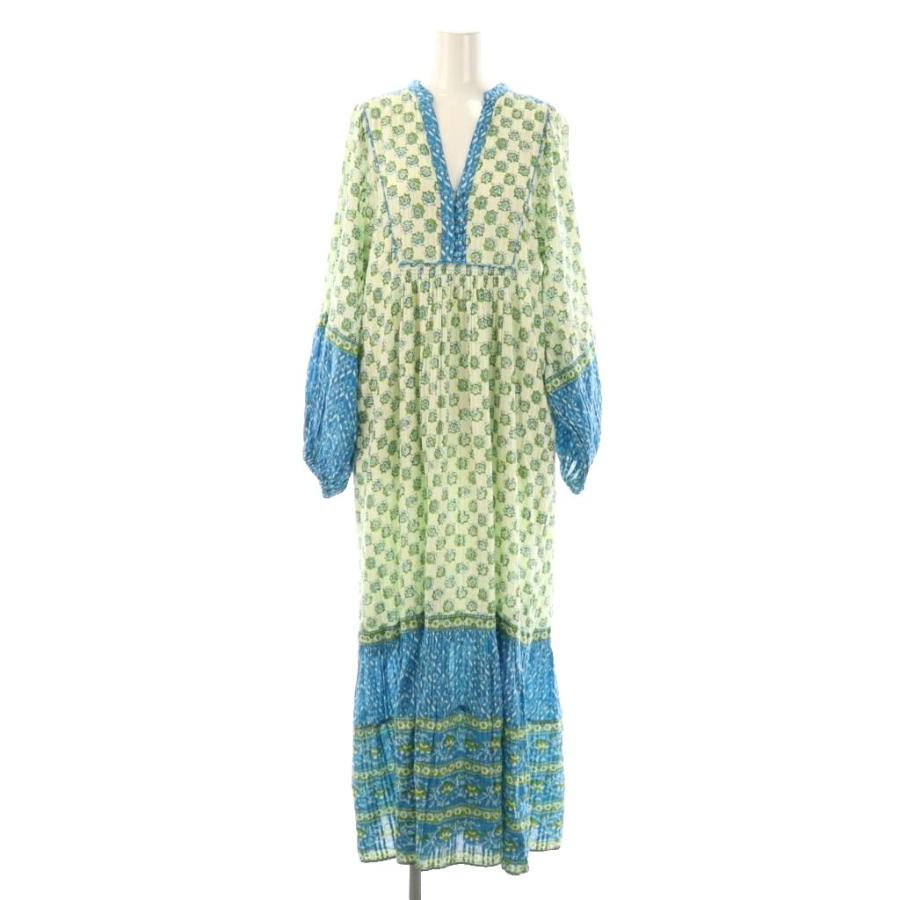 【サラマリカ】Cotton Kika Ethnic Print Dress サラマリカ 24SS Cotton Kika Ethnic Print Dress ワンピース ロング