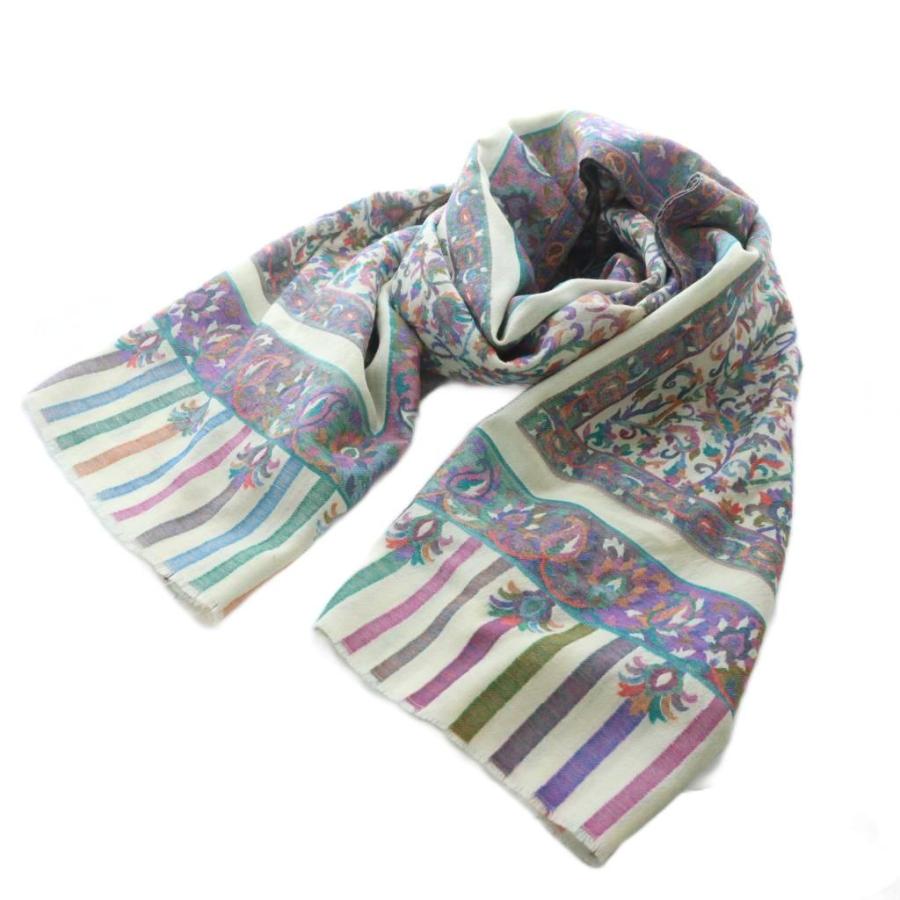 ヌキテパ NE QUITTEZ PAS! 総柄ストール 大判 マルチカラー □SH /RI