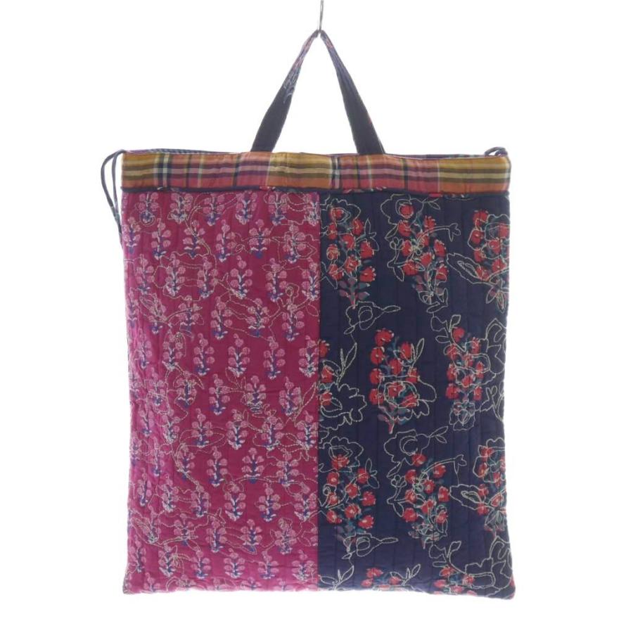 ヌキテパ NE QUITTEZ PAS! キルティングパッチワークトート