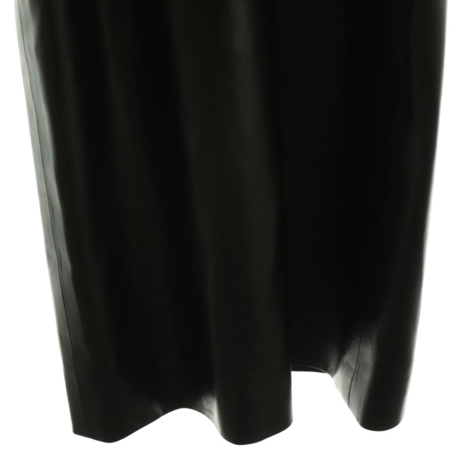 アドーア ADORE 24AW ストラップオーバーオールフェイクレザー パンツ  