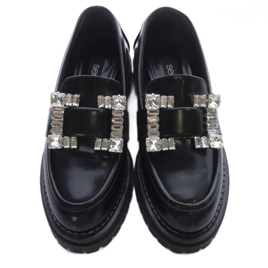 Sergio rossi セルジオロッシ srPRINCE クリスタルバックル