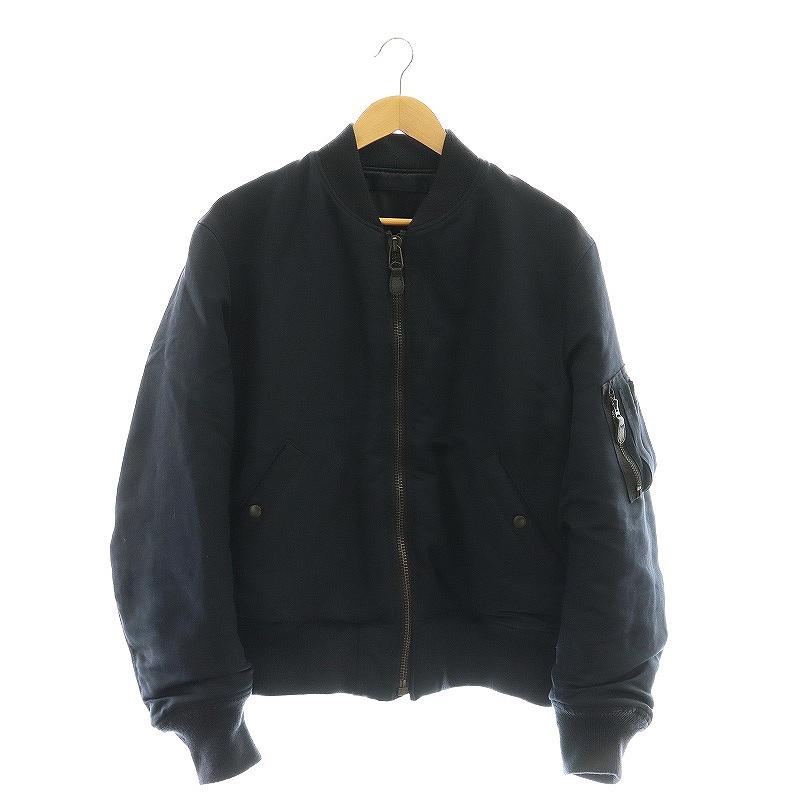 コモリ COMOLI シルクナイロン MA-1ジャケット ブルゾン 中綿 2