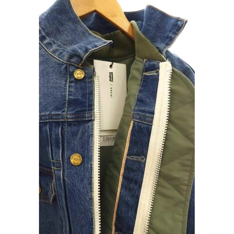 サカイ sacai × Levi s リーバイス 25-03707M 25SS DenimxNylon Twill