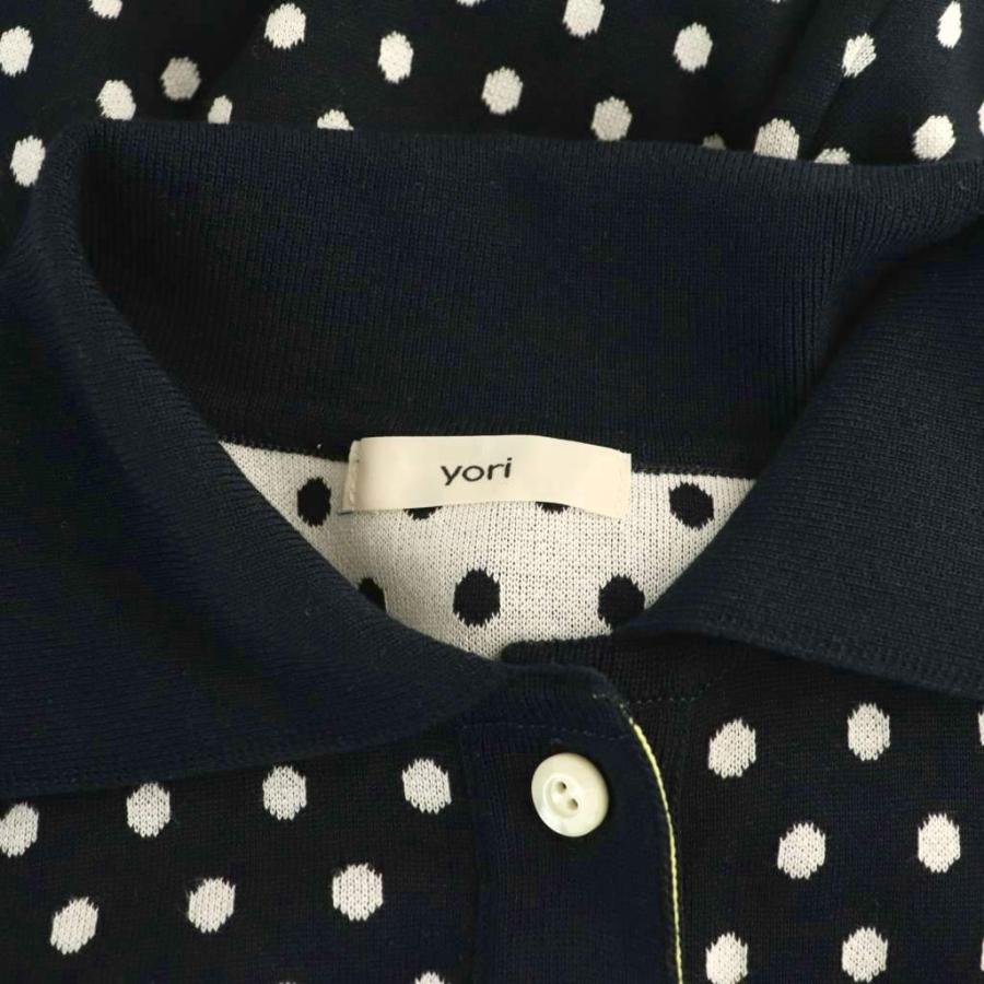 今だけお値下げ中 yori マリンドットパフポロニット ヨリ yori 25SS