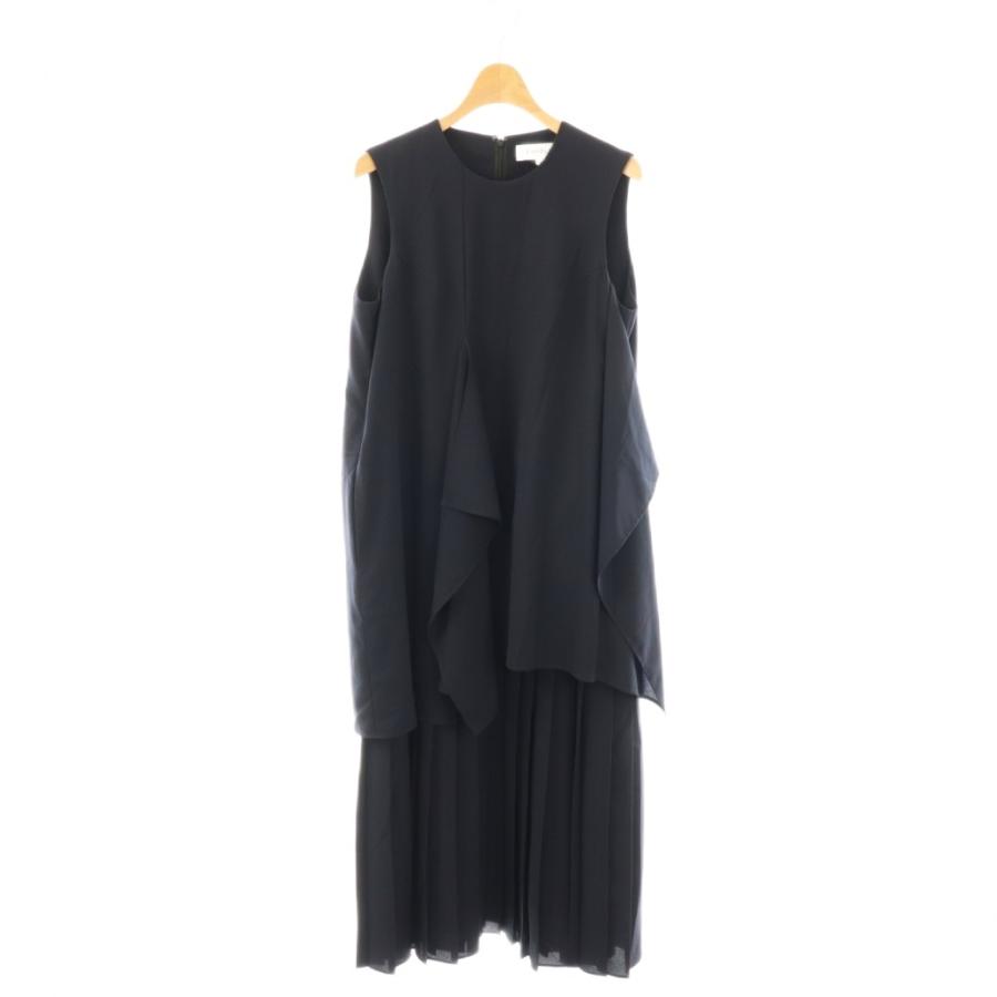 エンフォルド ENFOLD 24AW SQUARE DRAPE DRESS ワンピース ロング  