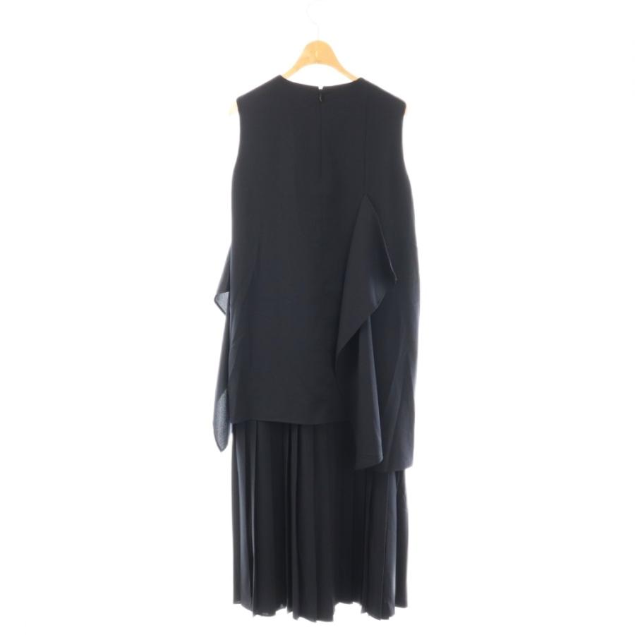エンフォルド ENFOLD 24AW SQUARE DRAPE DRESS ワンピース ロング