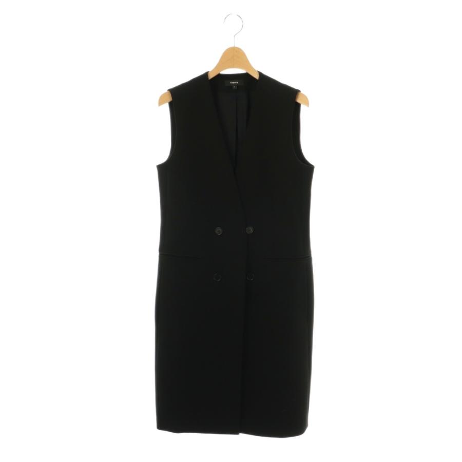 theory（セオリー） Theory SYNTHETIC CREPE AGGIE ロングベスト