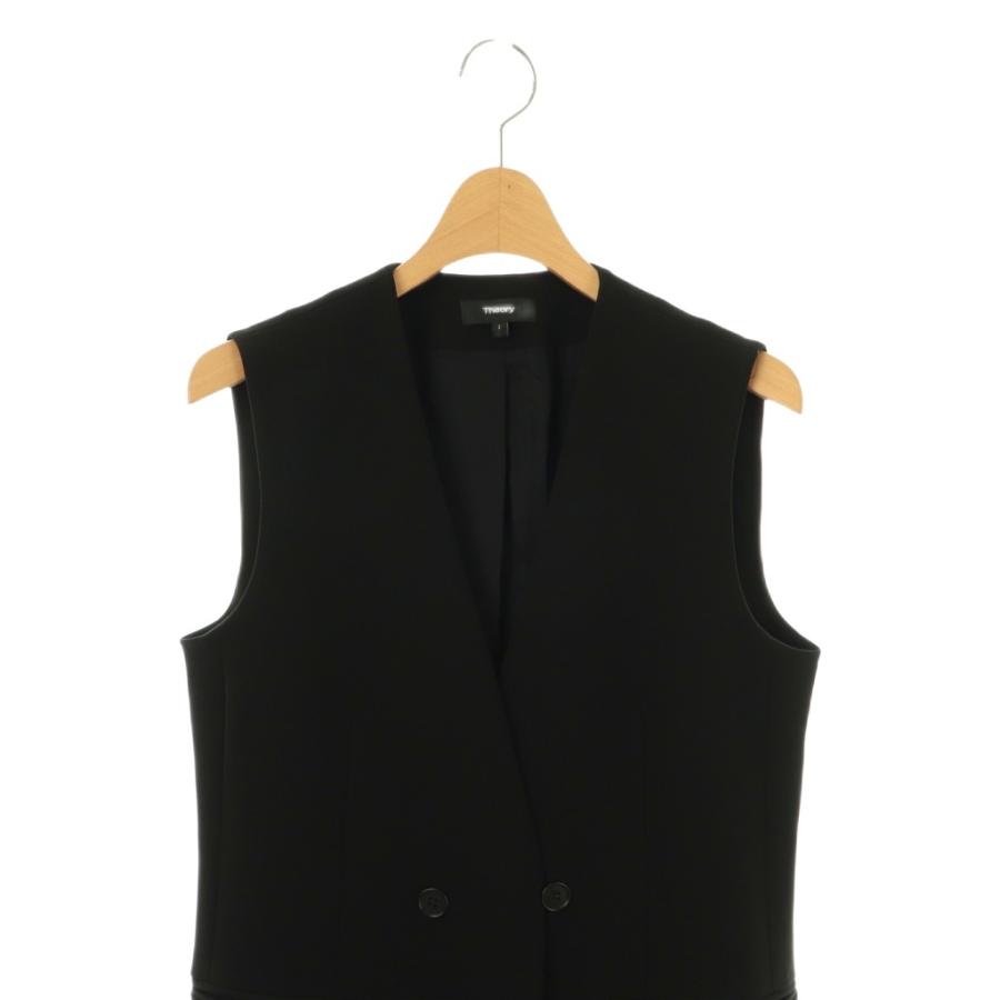 theory（セオリー） Theory SYNTHETIC CREPE AGGIE ロングベスト