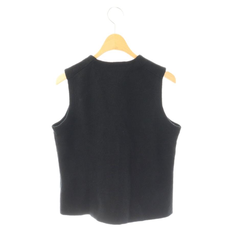 未使用品 セオリー Theory 25SS Texture Boucle Button Front Gilet