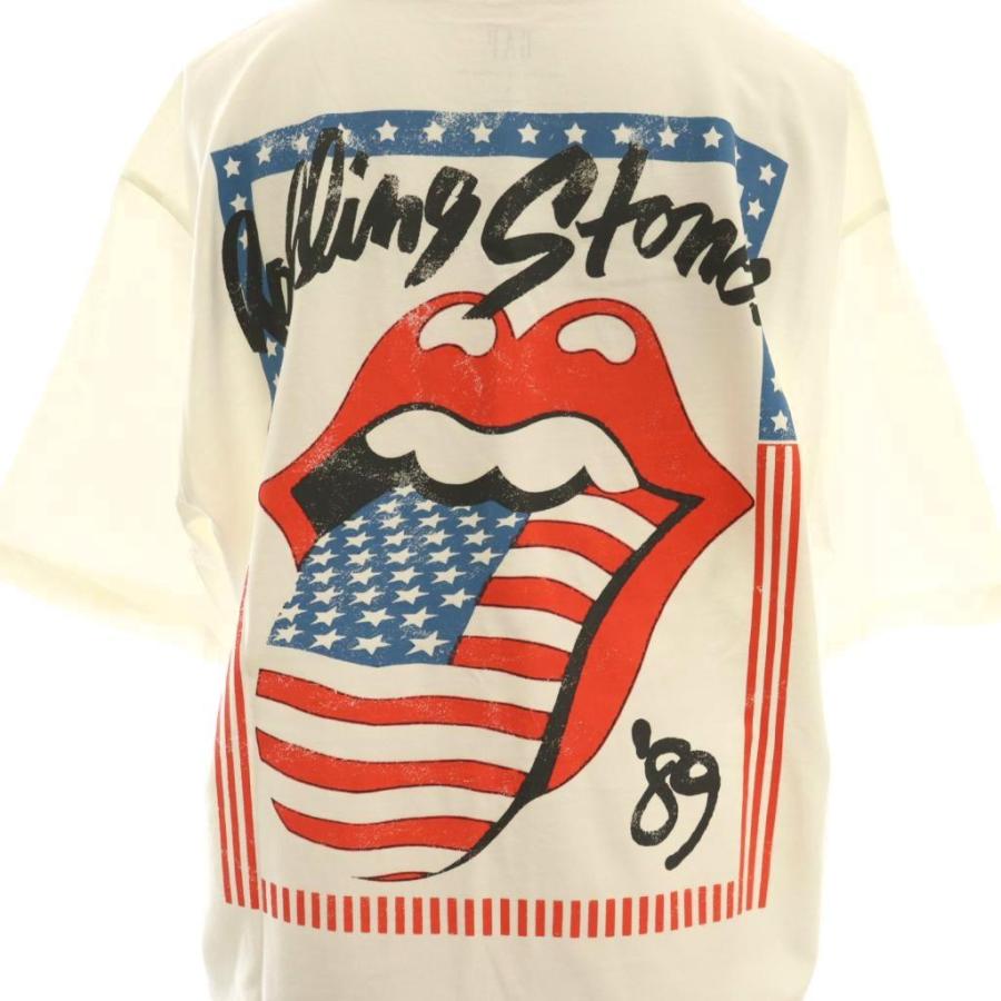 Y2K 良配色　GAP ギャップ　ラグラン　ロンT GAP ギャップ 25SS ザ ローリング ストーンズ リラックス