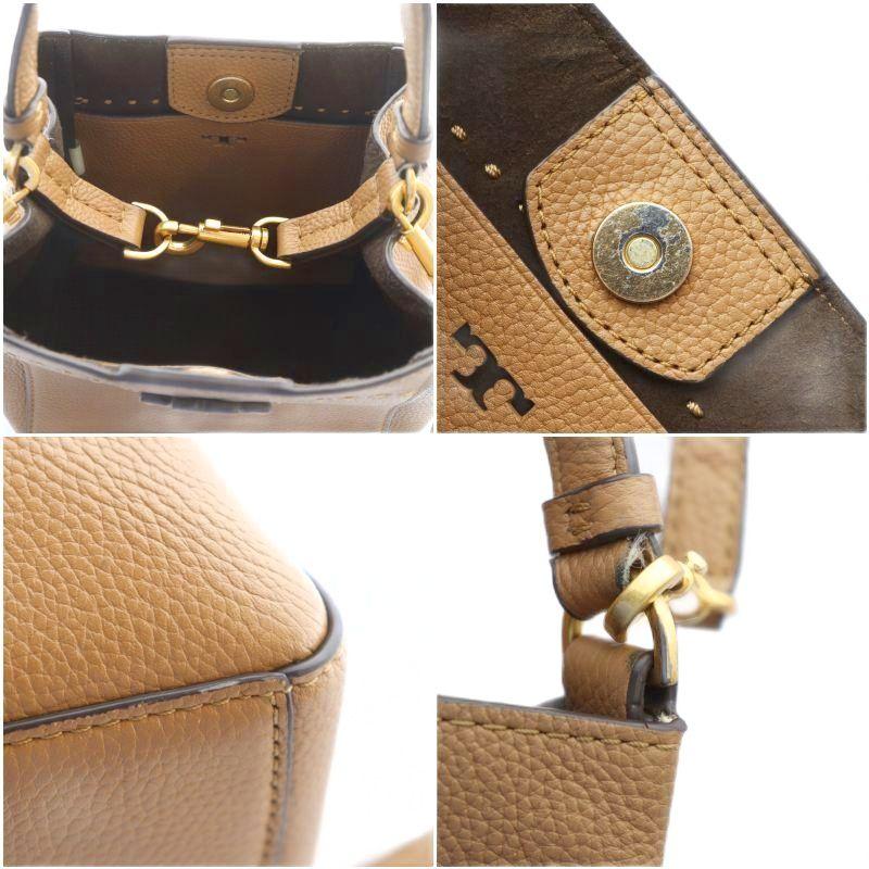 【美品】トリーバーチ マックグロー 2way ショルダーバッグ キャメル TORY BURCH（トリーバーチ） TORY BURCH MCGRAW SMALL マックグロー