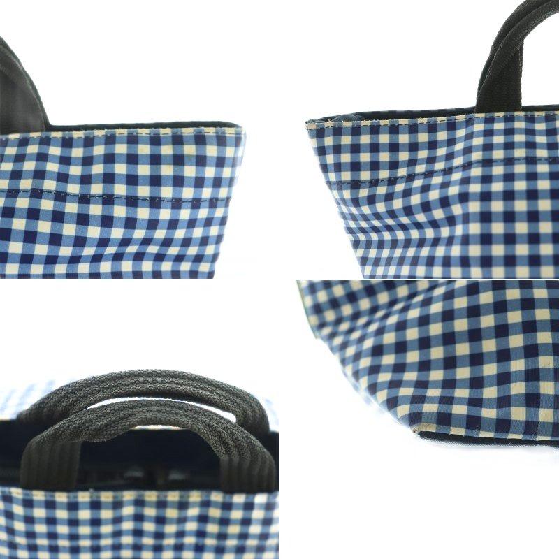 新品　Hervé Chapelier トートバッグ 901 N ギンガムチェック エルベシャプリエ Herve Chapelier 901N チェック柄 舟型 トートS