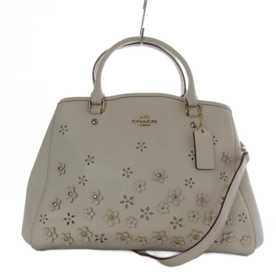 COACH(コーチ)ハンドバックショルダーバック2wayフラワー