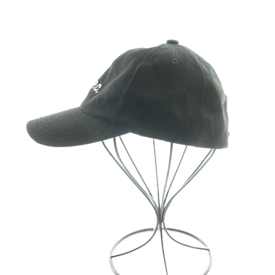 た*な様 A.P.C. アーペーセー ロゴ刺繍キャップ ブラック系 56 た*な様 A.P.C. アーペーセー ロゴ刺繍キャップ ブラック系 56