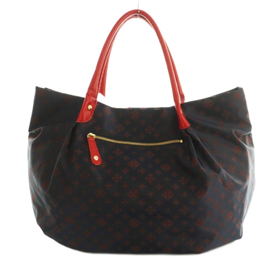 新品✨russet ラシット 2way ショルダー トート ネイビー×レッド russet ラシット ネイビー レッド ショルダー ハンド バッグ