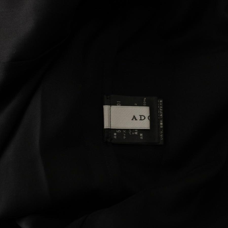 ADORE ロングジレ　黒　38 Yahoo!オークション -「アドーア ジレ」の落札相場・落札価格