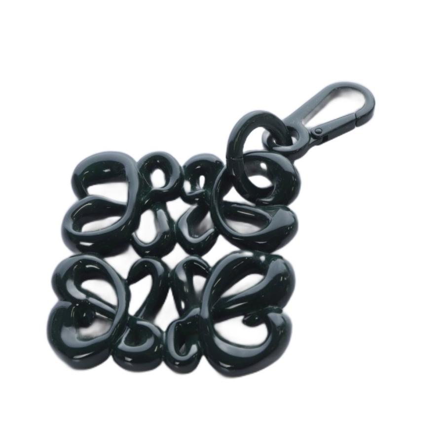 LOEWE ロエベ Inflated Anagram Charm チャーム キーホルダー 緑