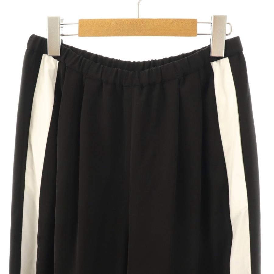 エンフォルド ENFOLD 25AW SHIRT-LAYERED WIDE-PANTS パンツ ワイド 38
