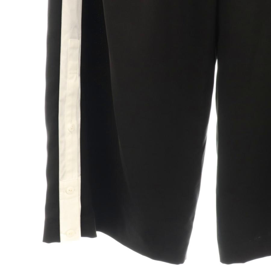エンフォルド ENFOLD 25AW SHIRT-LAYERED WIDE-PANTS パンツ ワイド 38