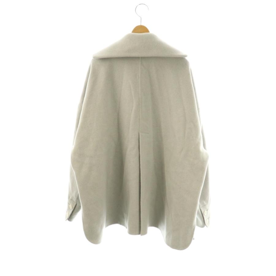 エンフォルド ENFOLD 24AW FLAT-COLLAR COAT コート アウター 38