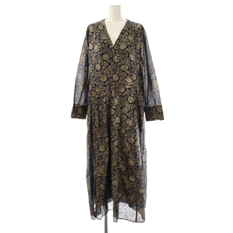 ne Quittez pas ☆ヌキテパ☆コットンボイルフラワープリント ne Quittez pas ヌキテパ コットンボイル ホイル フラワープリント