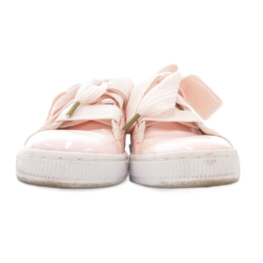 PUMA（プーマ） PUMA BASKET HEART PATENT スニーカー シューズ 23.5cm