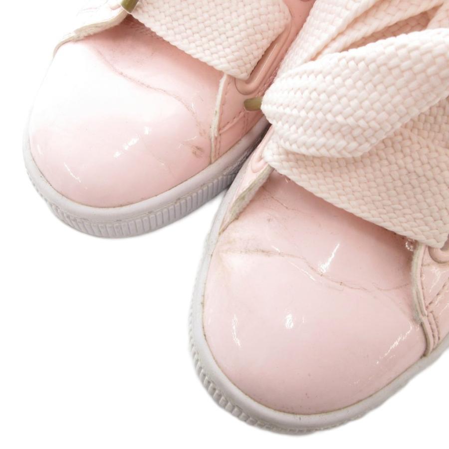 PUMA（プーマ） PUMA BASKET HEART PATENT スニーカー シューズ 23.5cm