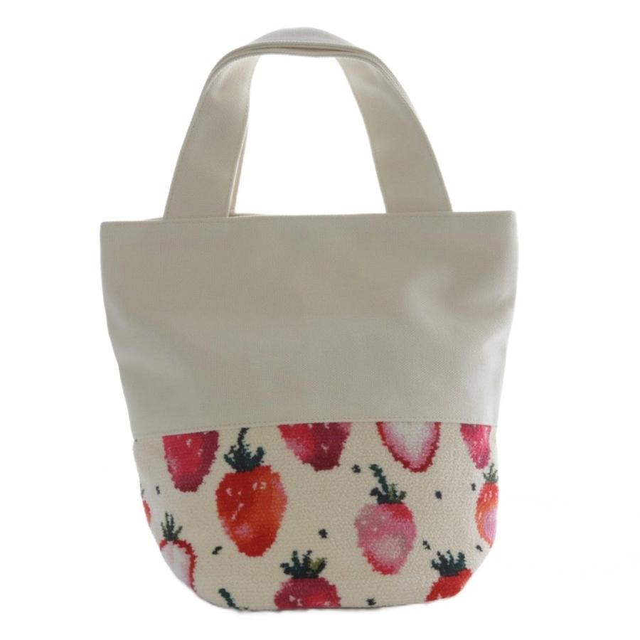 【新品未使用】ラブラリー　ストロベリードットバック　フェイラー 未使用品 フェイラー FEILER ラブラリーバイフェイラー