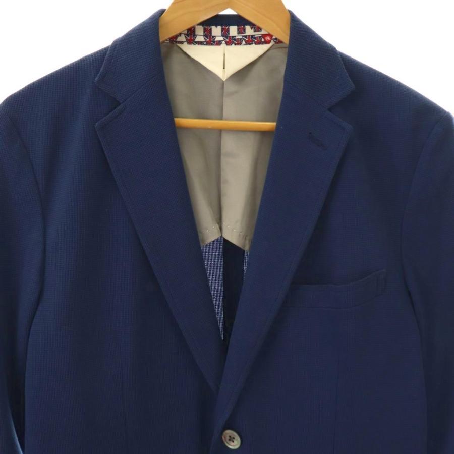 ケント&カーウェン KENT&CURWEN テーラードジャケット ブレザー M 紺