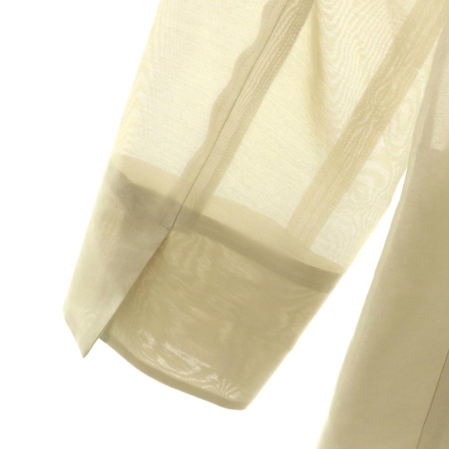イエナ IENA 24SS シアージャケット ノーカラー 38 ベージュ /HK □OS