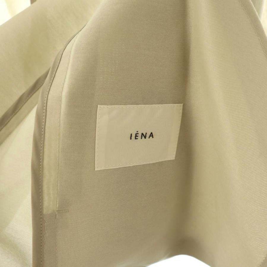 イエナ IENA 24SS シアージャケット ノーカラー 38 ベージュ /HK □OS